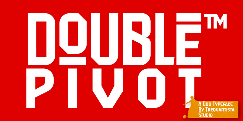 Double Pivot Font