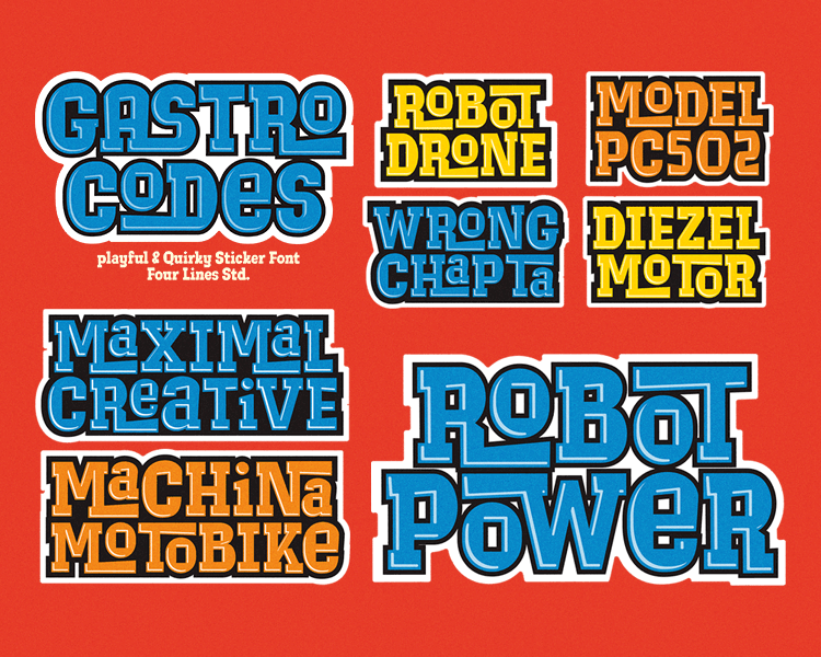 Gastro Codes Font