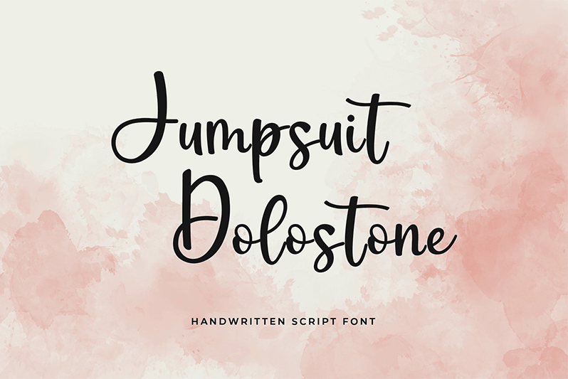 Jumpsuit Dolostone Font