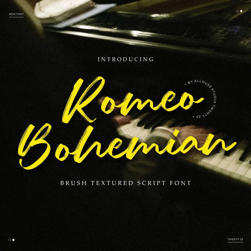 Romeo Bohemian Font