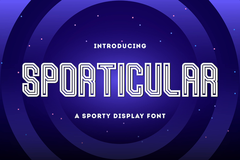 Sporticular Font