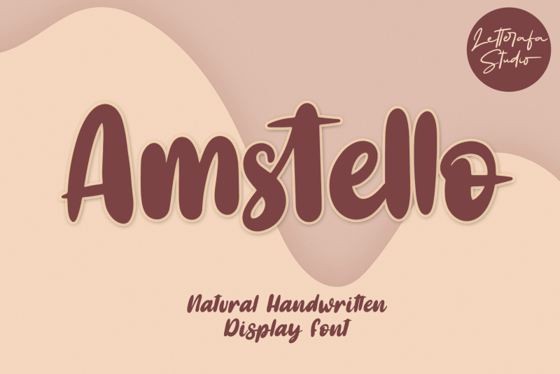 Amstello Font
