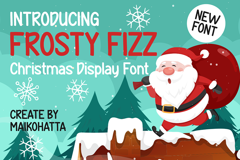 Frosty Fizz Font