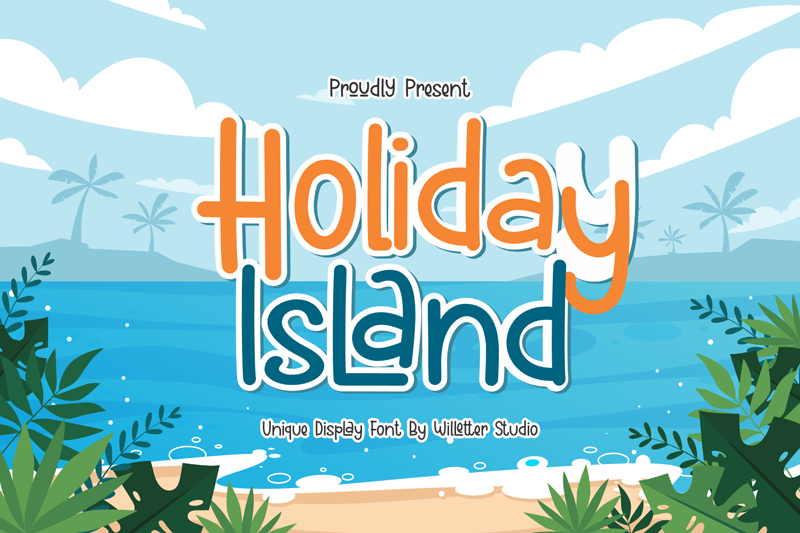 Holiday Island Font