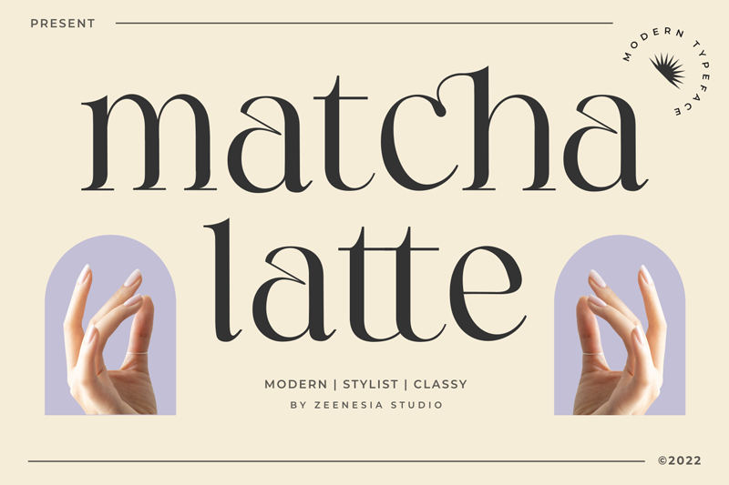 Matcha Latte Font