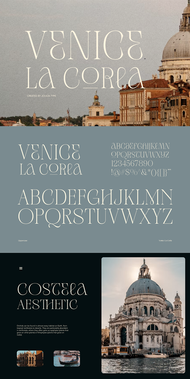 Venice La Corla Font