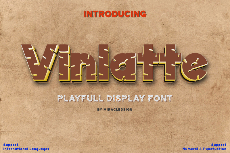Vinlatte Font