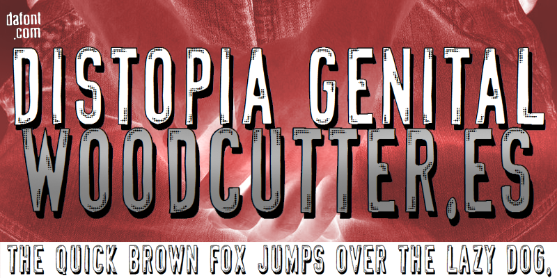 Distopia Genital Font
