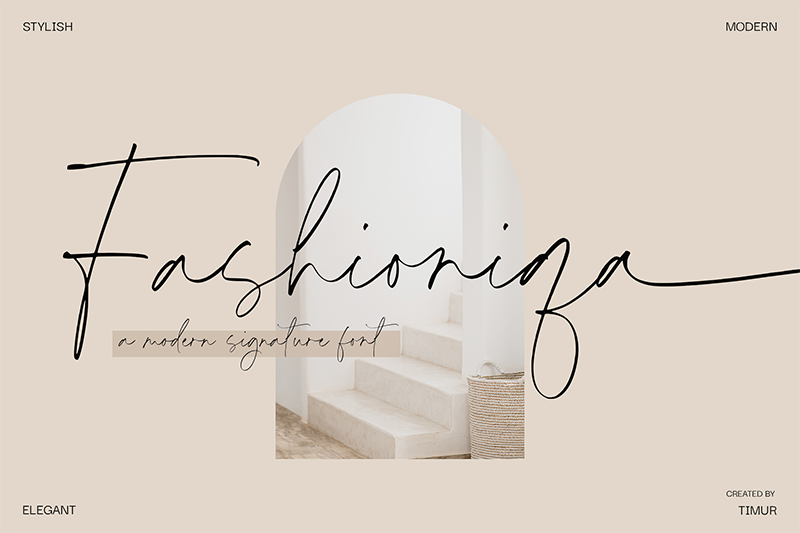 Fashioniqa Font