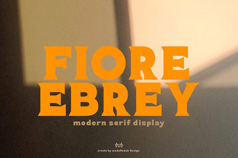 Fiore Ebrey Font