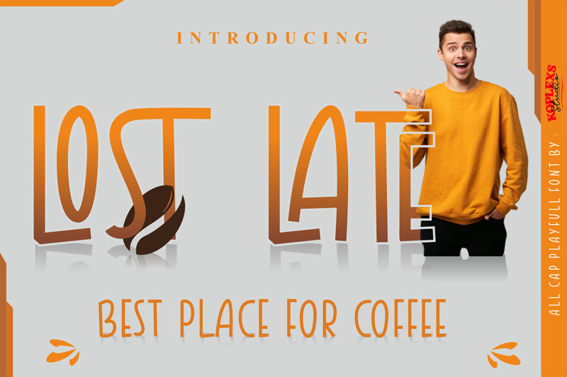 Lost Late Font