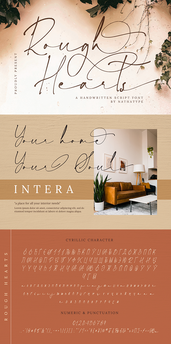 Rough Hearts Font