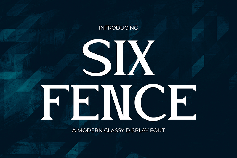 Six Fence Font