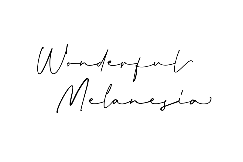 Wonderful Melanesia Signature Font