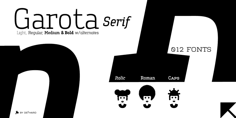 Garota Serif Font