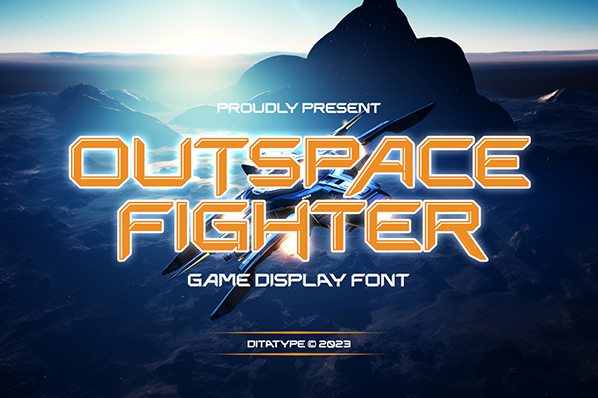 Outspace Fighter Font