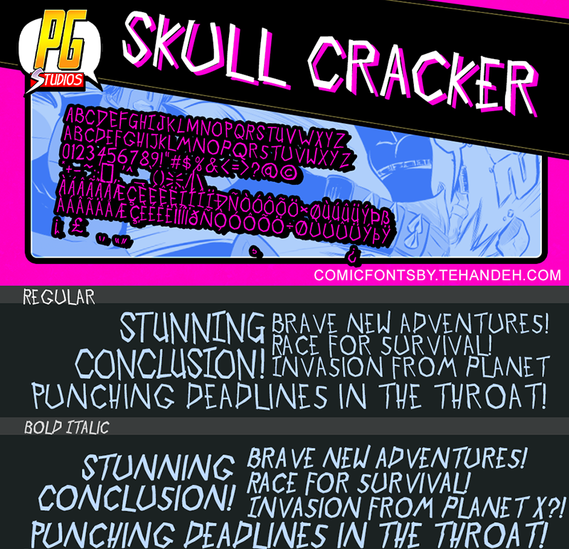 Skull Cracker Font