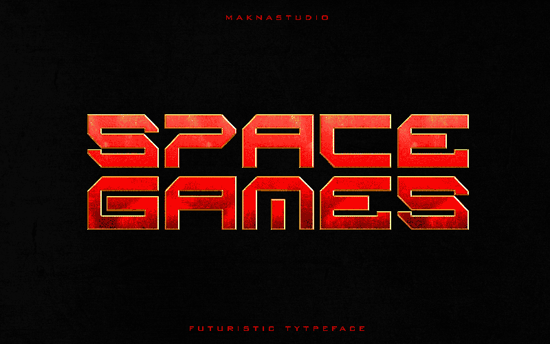Space Games Font