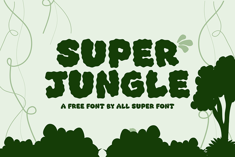 Super Jungle Font