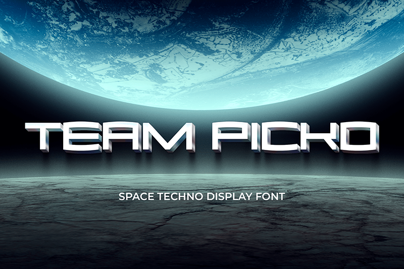 Team Picko Font