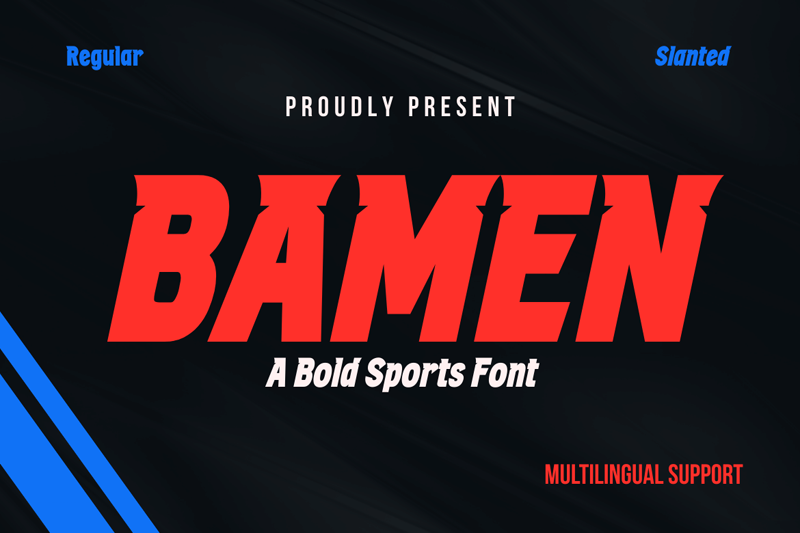 Bamen Font