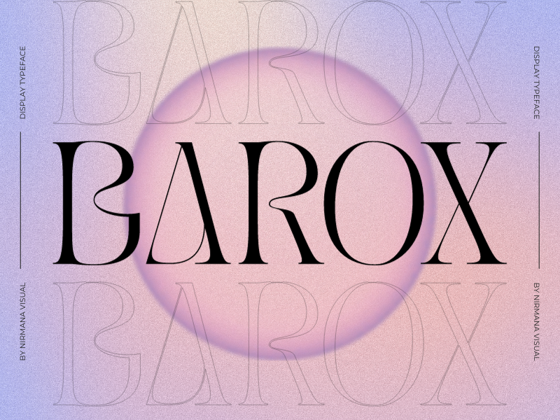 Barox Font