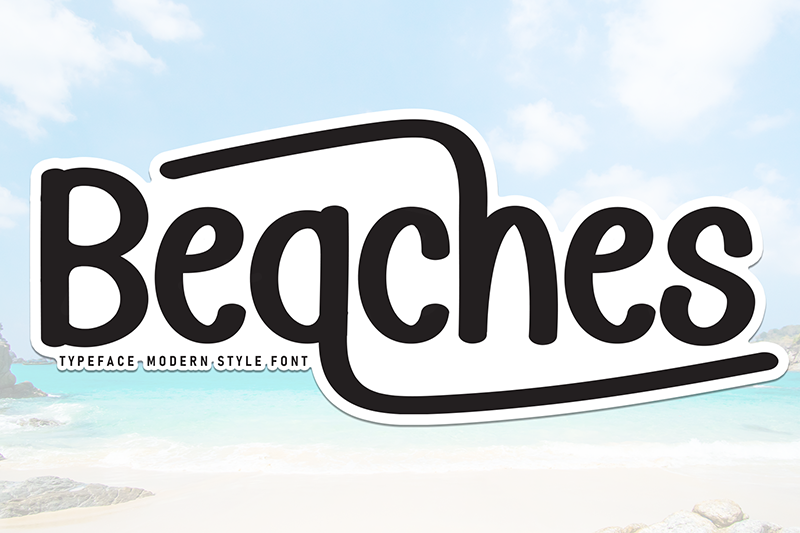 Beaches Font
