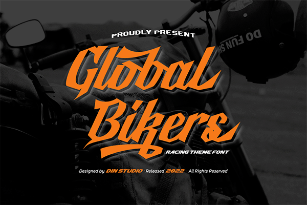 Global Bikers Font