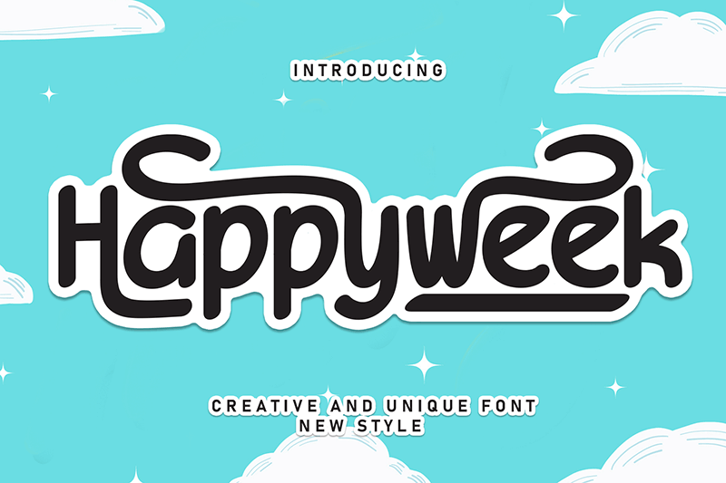 Happyweek Font