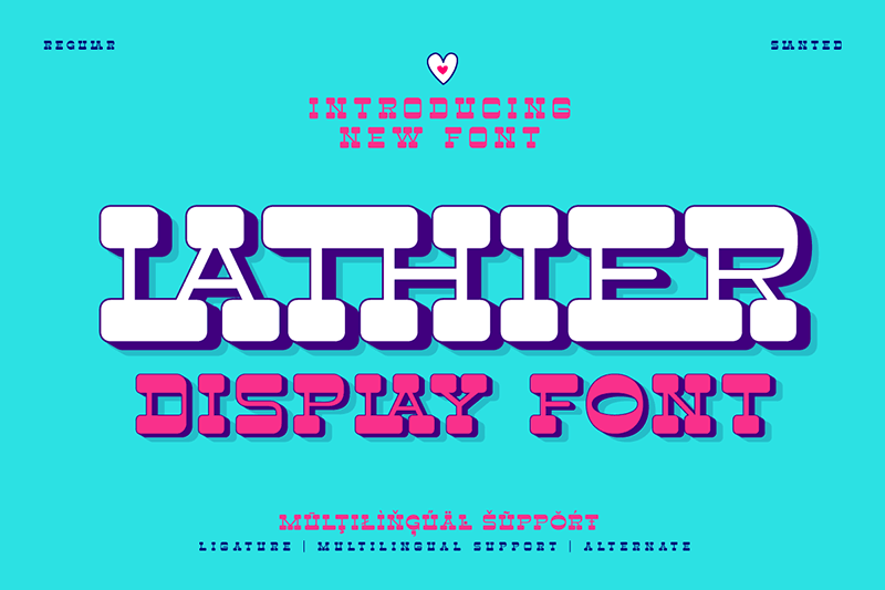 Lathier Font