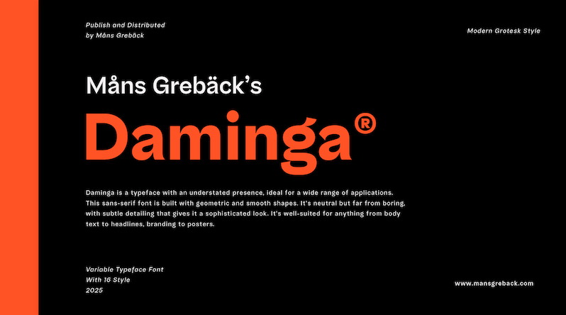 Daminga Font