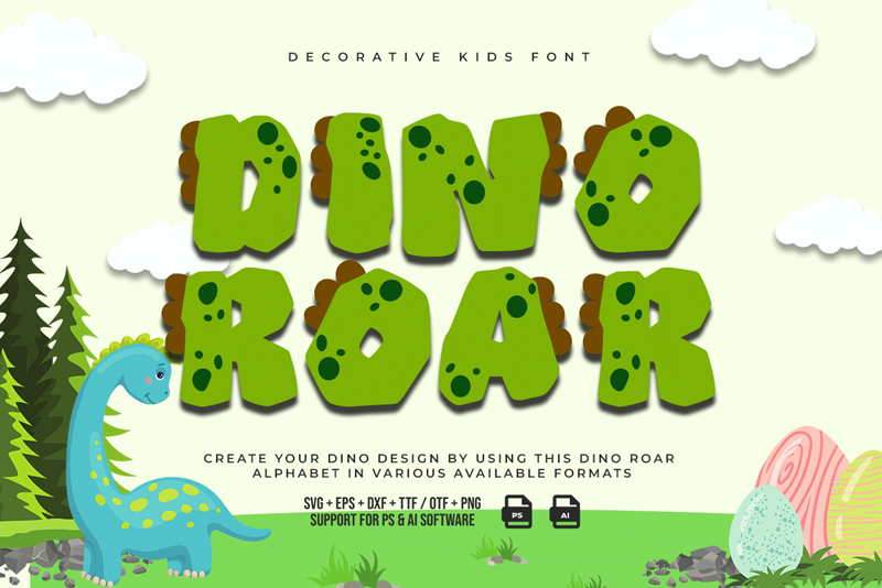Dino Roar Font