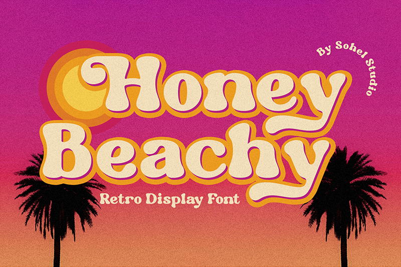 Honey Beachy Font