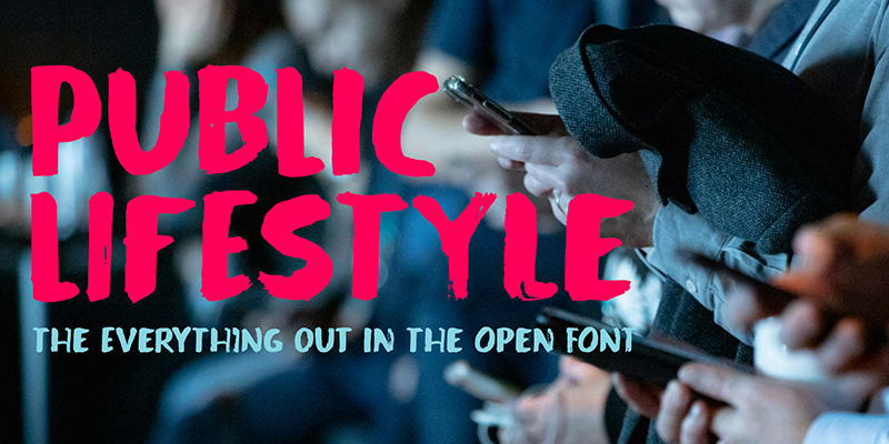 Public Lifestyle Font