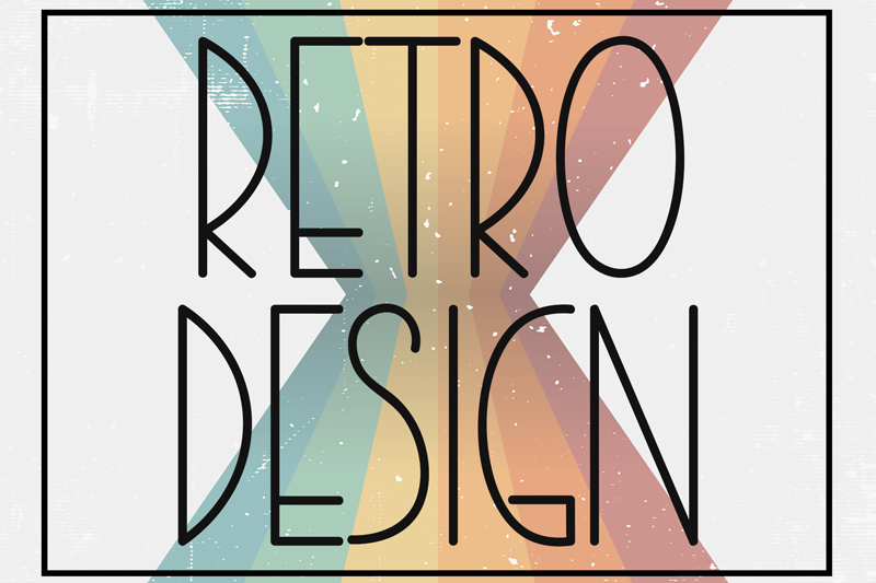 Retro Design Font