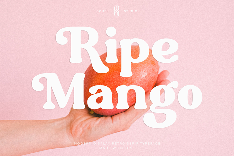 Ripe Mango Font