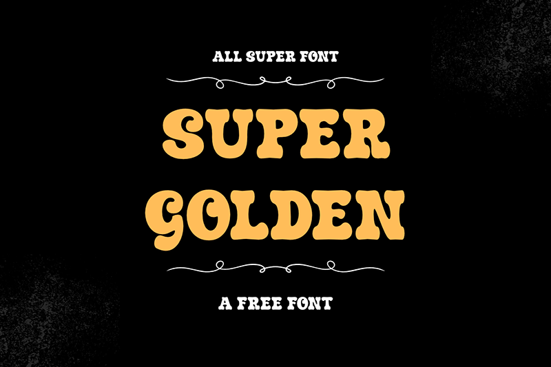 Super Golden Font