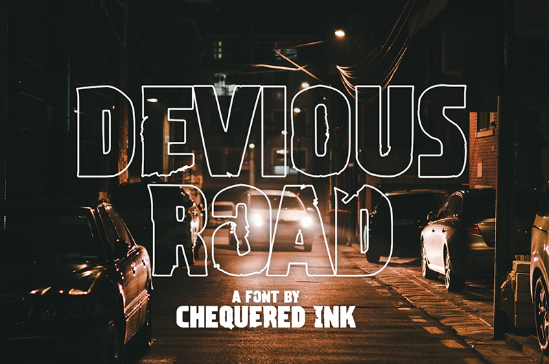 Devious Road Font