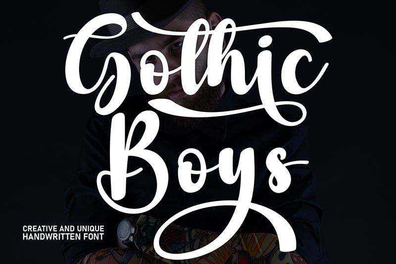 Gothic Boys Font