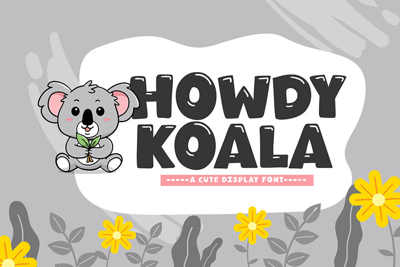 Howdy Koala Font