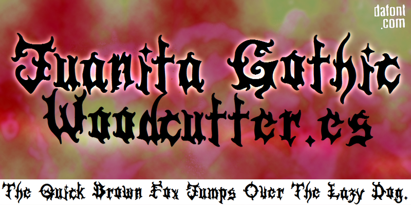 Juanita Gothic Font