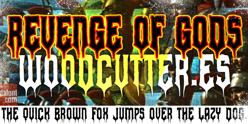 Revenge of Gods Font
