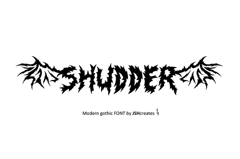 Shudder Font