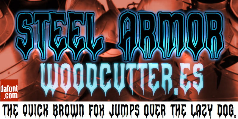 Steel Armor Font