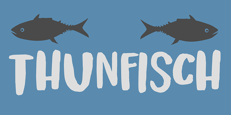 Thunfisch Font