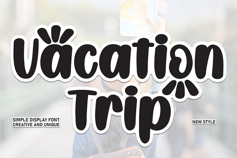 Vacation Trip Font