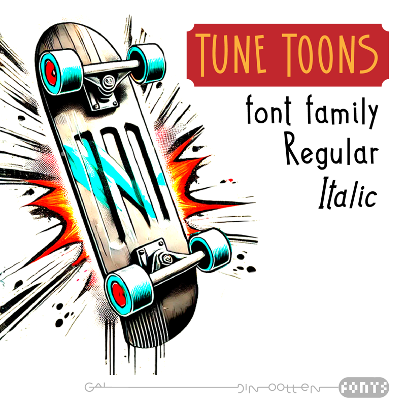 Tune Toons Font
