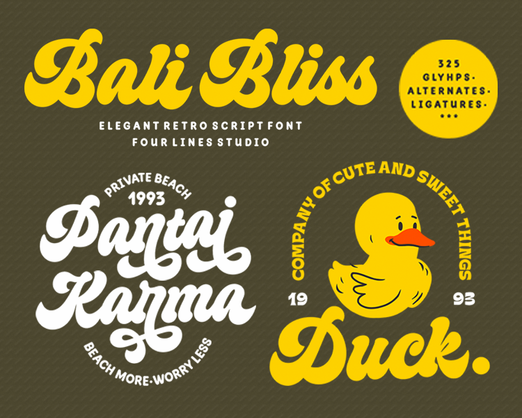 Bali Bliss Font