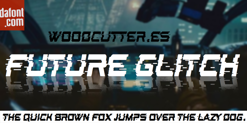 Future Glitch Font