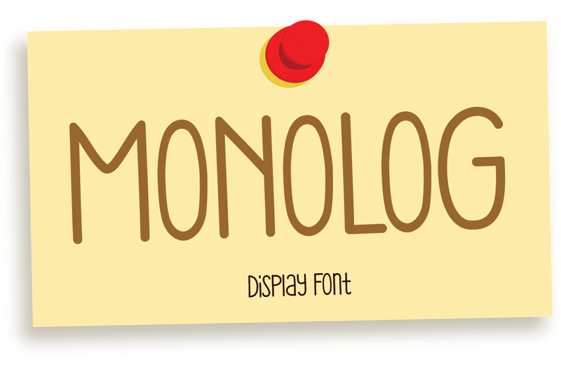 Monolog Font